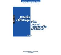 Les Cahiers de l'Arbitrage N° 2-2024