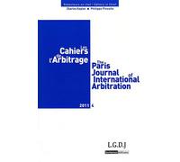 Les Cahiers De L'arbitrage N° 4/2011