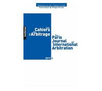 Les Cahiers De L'arbitrage N° 4/2017