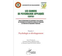 Les Cahiers de psychologie appliquée (CAPSA) Numéro 1 Psychologie et développement - Germain Fabrice Menye Nga - L'harmattan - broché - Revue