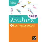 Les cahiers d'écriture CP-CE1 – Cahier n° 3 : Les majuscules – Éd. 2019 – Hatier