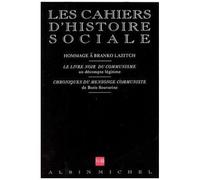 Les Cahiers D'histoire Sociale N10