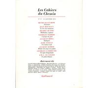 Les Cahiers du chemin, numéro 17