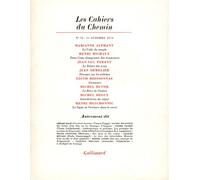 Les Cahiers du Chemin - Collectif - Gallimard - broché - Livre