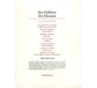 Les Cahiers du Chemin - Collectif - Gallimard - broché - Livre
