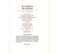 Les Cahiers du Chemin - Collectif - Gallimard - broché - Livre