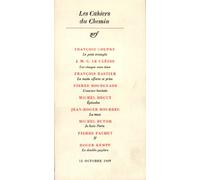Les Cahiers du chemin, numéro 7