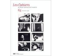 Les Cahiers Du Musee National D'art Moderne N° 65 Automne 1998