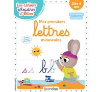 Les cahiers effaçables d'Olive - Mes premières lettres minuscules
