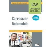 Les cahiers industriels Carrossier automobile CAP (2025) - Pochette élève