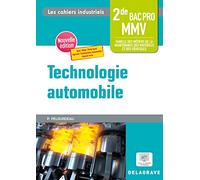Les cahiers industriels - Technologie automobile 2de Bac Pro (2023) - Pochette élève
