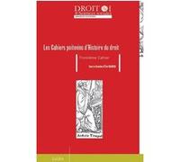 Les cahiers poitevins d'histoire du droit