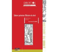 Cahiers poitevins d'histoire du droit