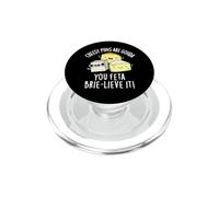 Les calembours au Fromage sont du Gouda, de la feta et de la brielieve it Un Jeu de Mots PopSockets PopGrip pour MagSafe