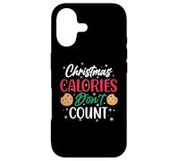 Les Calories de Noël ne comptent Pas - Cookies de Noël Amusants Coque pour iPhone 17