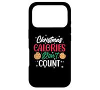 Les Calories de Noël ne comptent Pas - Cookies de Noël Amusants Coque pour iPhone 17 Pro