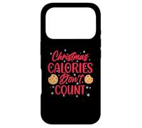 Les Calories de Noël ne comptent Pas - Cookies de Noël Amusants Coque pour iPhone 17 Pro