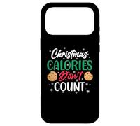 Les Calories de Noël ne comptent Pas - Cookies de Noël Amusants Coque pour iPhone 17 Pro Max