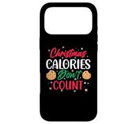 Les Calories de Noël ne comptent Pas - Cookies de Noël Amusants Coque pour iPhone 17 Pro Max