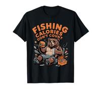 Les Calories de pêche ne comptent Pas sur Funny Bear Burger T-Shirt