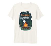 Les Calories du feu de Camp drôle ne comptent Pas à l'extérieur T-Shirt Haut de Gamme
