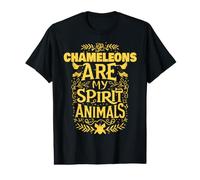 Les caméléons sont Mes Animaux spirituels T-Shirt Graphique avec Valeur