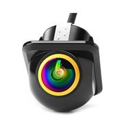 Les Caméras Recul Voiture Support Multifonctionnel Bouton Multicanal Petit Chapeau Paille avec Commande Foret Image Inversée Universelle(Button Switch)