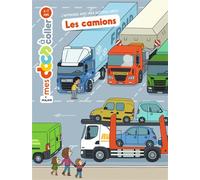 Les camions Autocollants - Stéphanie Ledu - Milan Eds - broché - Document jeunesse dès 3 ans