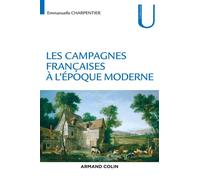 Les campagnes françaises à l'époque moderne - Emmanuelle Charpentier - Armand Colin - broché - Essai