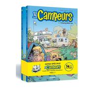 Les Campeurs - pack promo tome 01 et 02 - Veerle Swinnen - Bamboo Eds - Coffret - Bande dessinée