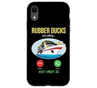 Les Canards en Caoutchouc appellent Les Bateaux de Chasse aux Canards de croisière en mer Coque pour iPhone XR