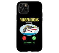 Les Canards en Caoutchouc appellent Les Bateaux de Chasse aux Canards de croisière en mer Coque pour iPhone 11 Pro
