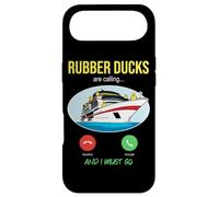 Les Canards en Caoutchouc appellent Les Bateaux de Chasse aux Canards de croisière en mer Coque pour iPhone Air