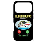 Les Canards en Caoutchouc appellent Les Bateaux de Chasse aux Canards de croisière en mer Coque pour iPhone 17 Pro