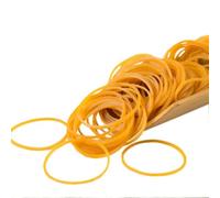Les caoutchoucs, Bandes élastiques en caoutchouc, 50 pièces, bandes élastiques de fixation for fournitures de papeterie de bureau, bandes élastiques en caoutchouc robustes et extensibles(2.5CM)
