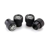 Les Capuchons de Valve pour pneus de Voiture empêchent efficacement l'eau, la Neige et la poussière de pénétrer dans Le Pneu. pour Jaguar XF, XE, XJ, XEL, XFL, E-Pace, F-Pace,Silver