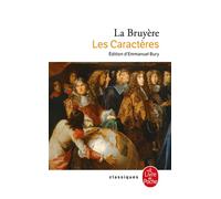 Les Caractères Bac 2025 - Jean de La Bruyère - Lgf - Poche - Roman