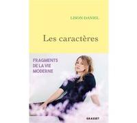 Les Caractères Lison Daniel (Auteur)