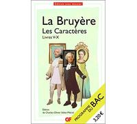 Les Caractères Livres V à X - Bac de français 2025 - Parcours : la comédie sociale