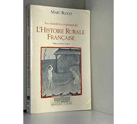 Les Caractères originaux de l'histoire rurale française