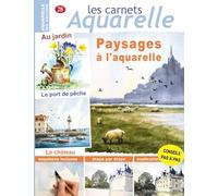 Les carnets aquarelle n°28: les paysages à l'aquarelle