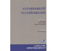 Les Carnets De L'epace De Réflexion Éthique De Bretagne N° 6 - Vulnérabilité, Vulnérabilités