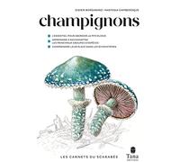 Les Carnets du Scarabée - Champignons - Guide pratique illustré des champignons : savoir où les chercher et comment les observer pour réussir à les identifier. Exercices, astuces, tutos