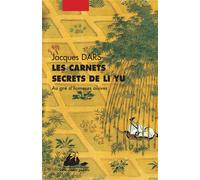 Les carnets secrets de li yu - Jacques Dars - Philippe Picquier - Poche - Roman