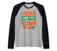 Les Carottes sont ma Confiture Manche Raglan