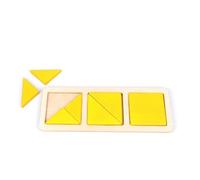 Les Carres Et Triangles Systeme Montessori