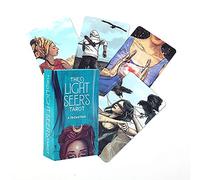 Les Cartes de Tarot du Voyant de la lumière,The Light Seer's Tarot Cards,Tarot Card,Party Game