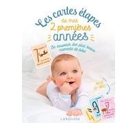 Collectif – Les cartes étapes de mes 2 premières années – 30 cartes – Larousse