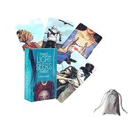 Les Cartes Oracle de Tarot de la lumière de la lumière, avec Sac de Rangement en Velours,The Light Seer's Tarot Oracle Cards