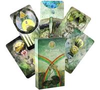 Les Cartes Oracle du Jardin à facettes,The Faceted Garden Oracle Cards,Tarot Card,Funny Game,Jouets de voyance